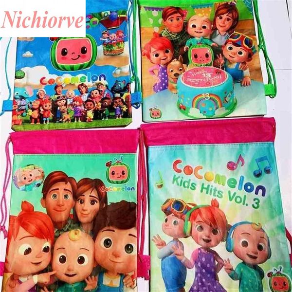 kids shoulder cocomelon cartoon drawstring bag student school tiktok children backpacks beach shopping travel non-woven storage bags
kids shoulder cocomelon cartoon drawstring bag student school tiktok children backpacks beach shopping travel non-woven storage bags