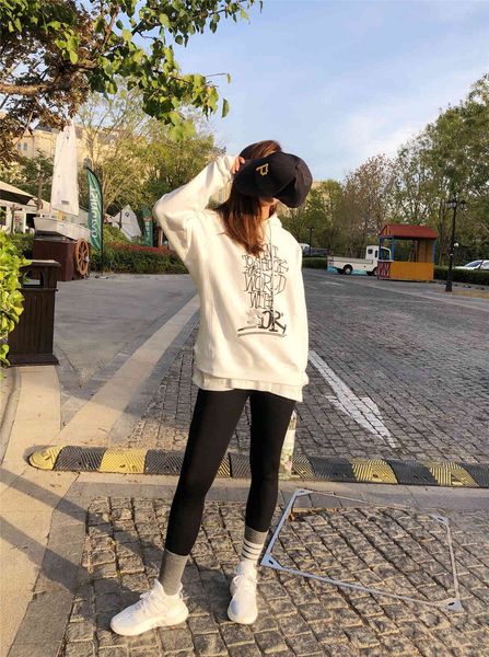 hoodies t shirt d family autumn and winter thickened fluffy loose embroidered letter co name versatile pullover hooded stitched long sleeve, Black
hoodies t shirt d family autumn and winter thickened fluffy loose embroidered letter co name versatile pullover hooded stitched long sleeve, Black