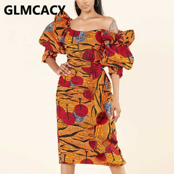 women chic printed one shoulder midi dress elegant evening party slim dresses 210702, Black;gray
women chic printed one shoulder midi dress elegant evening party slim dresses 210702, Black;gray