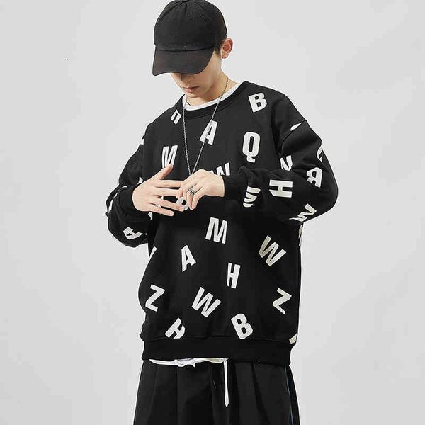 men's hoodies & sweatshirts casual autumn male hoodie, letter print, round collar, loose hip hop, youth clothes, street hoodie. 0o5d, Black
men's hoodies & sweatshirts casual autumn male hoodie, letter print, round collar, loose hip hop, youth clothes, street hoodie. 0o5d, Black