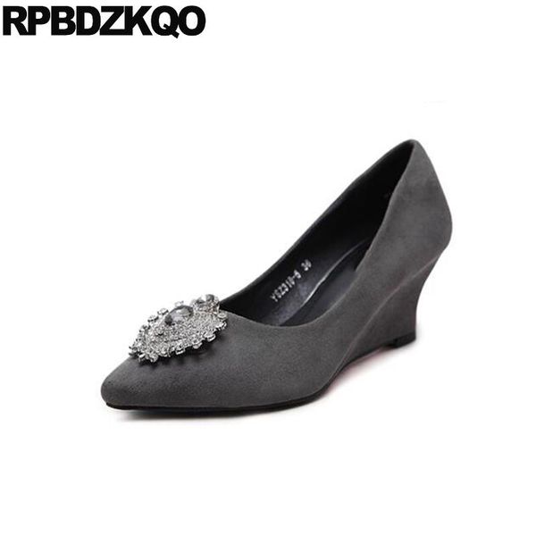 dress shoes pointed toe gray wedge suede 3 inch rhinestone pumps ladies medium evening size 33 wine red women rhinestones bling, Black
dress shoes pointed toe gray wedge suede 3 inch rhinestone pumps ladies medium evening size 33 wine red women rhinestones bling, Black