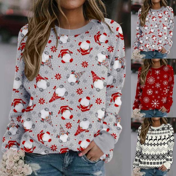 women's hoodies & sweatshirts 2021 winter christmas santa claus print long-sleeved sweatshirt female casual blouse pullover, Black
women's hoodies & sweatshirts 2021 winter christmas santa claus print long-sleeved sweatshirt female casual blouse pullover, Black