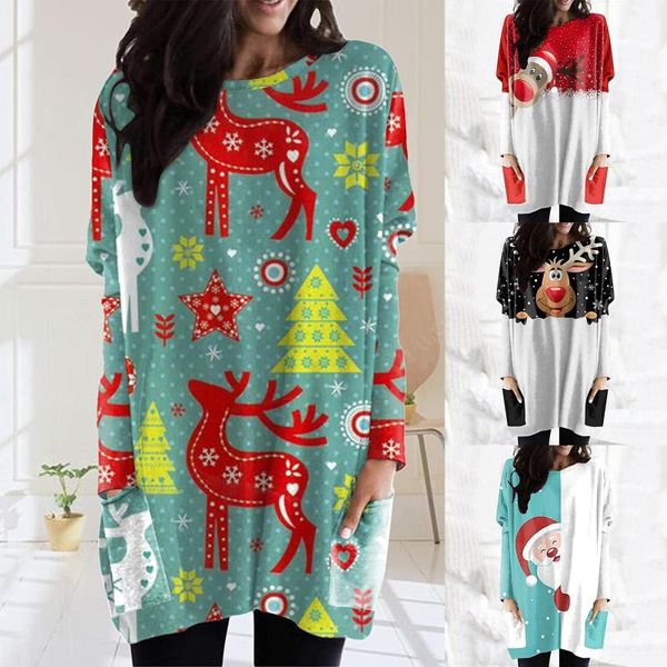 women's hoodies & sweatshirts christmas dress women fashion hoodie bag hip pocket elk print hooded long sleeve 2021 casual party vestid, Black
women's hoodies & sweatshirts christmas dress women fashion hoodie bag hip pocket elk print hooded long sleeve 2021 casual party vestid, Black