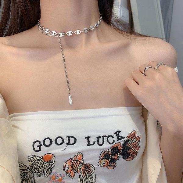 chains fmily minimalist 925 sterling silver geometric tassel chain necklace retro fashion pig nose clavicle for girlfriend gift
chains fmily minimalist 925 sterling silver geometric tassel chain necklace retro fashion pig nose clavicle for girlfriend gift