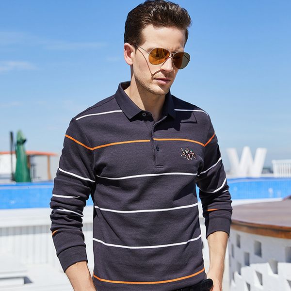 2021 new brand fall winter polo clothing shirts for men camisas de hombre long sleeve fashion striped cotton clothes dwmr, White;black
2021 new brand fall winter polo clothing shirts for men camisas de hombre long sleeve fashion striped cotton clothes dwmr, White;black