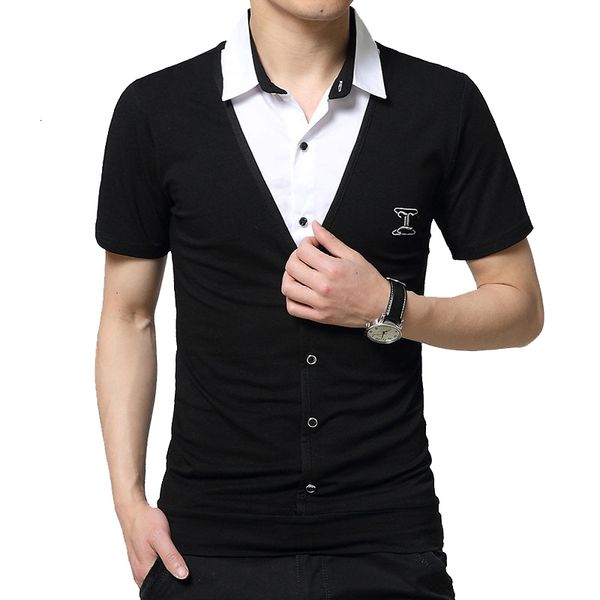 new 2021 summer t cotton short sleeve cool t-shirt false two patch design shirt collar plus fat size men's clothes m-5xl z5im, White;black
new 2021 summer t cotton short sleeve cool t-shirt false two patch design shirt collar plus fat size men's clothes m-5xl z5im, White;black