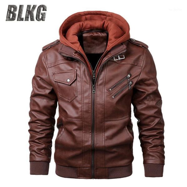 men's fur & faux blkg hooded thick warm leather jacket men coat hat detachable multi-pockets motorcycle bike eu size1, Black
men's fur & faux blkg hooded thick warm leather jacket men coat hat detachable multi-pockets motorcycle bike eu size1, Black