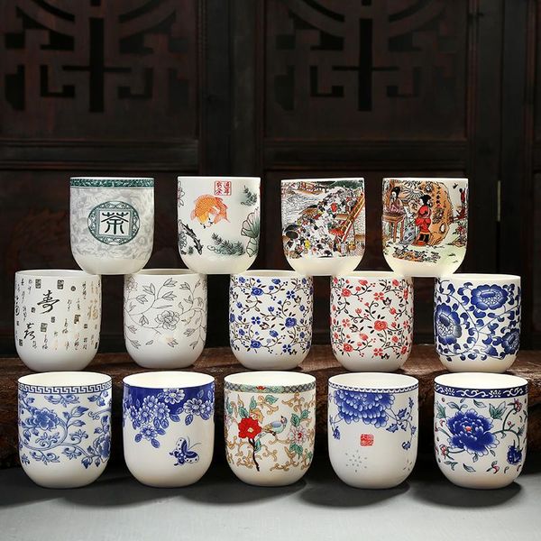 cups & saucers 200ml jing de zhen glaze painting big capacity ceramic teacup porcelain tea cup household chinese set supplies
cups & saucers 200ml jing de zhen glaze painting big capacity ceramic teacup porcelain tea cup household chinese set supplies