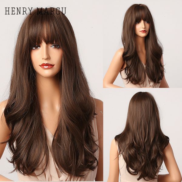 henry margu long wavy brown ombre synthetic wigs with bangs cosplay party wigs for women natural daily hair wigs heat resistant, Black
henry margu long wavy brown ombre synthetic wigs with bangs cosplay party wigs for women natural daily hair wigs heat resistant, Black