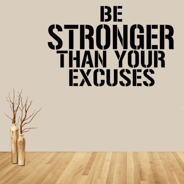 wallpapers be stronger than your excuses fitness health work out decal sticker wall art
wallpapers be stronger than your excuses fitness health work out decal sticker wall art