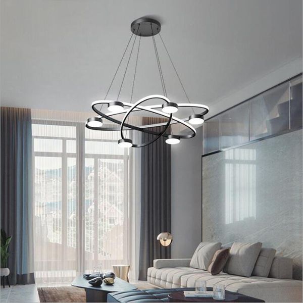 chandeliers modern rings black aluminum linear hanging lighting fixture for living dining room restaurant light lustres
chandeliers modern rings black aluminum linear hanging lighting fixture for living dining room restaurant light lustres