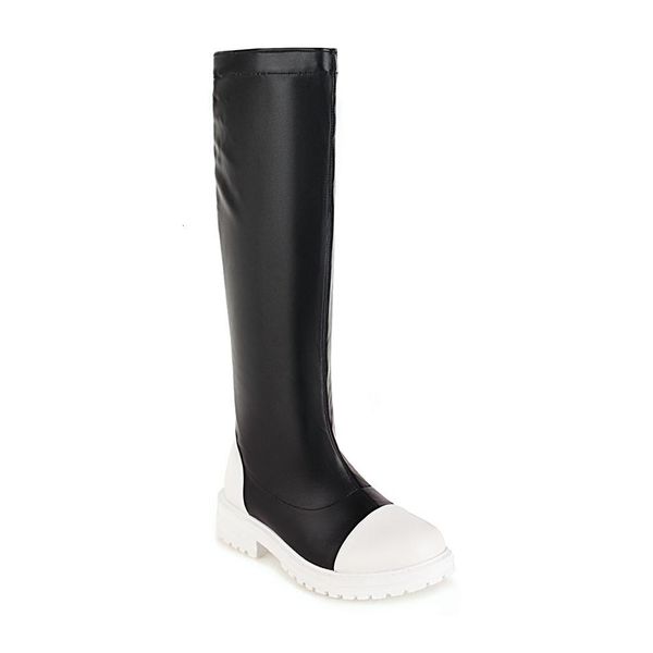 low heels black white sew stretching street tendency comfortable and breathable casual shoes women's boots 5scp
low heels black white sew stretching street tendency comfortable and breathable casual shoes women's boots 5scp