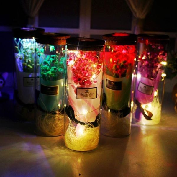 decorative flowers & wreaths valentine's day gift dried flower bouquet box star light wishing bottle gypsophila f213
decorative flowers & wreaths valentine's day gift dried flower bouquet box star light wishing bottle gypsophila f213