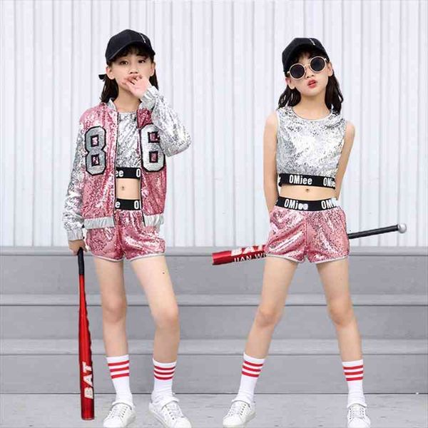 girl sequin hip hop street dance short kids 3 pcs sets child cool jazz jacket tank outfit teenage costume, White
girl sequin hip hop street dance short kids 3 pcs sets child cool jazz jacket tank outfit teenage costume, White