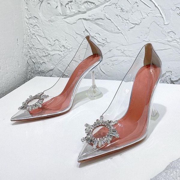 dress shoes runway pointed toe transparent pvc sandals women sunflower rhinestone clear cup high heels pumps bride wedding female, Black
dress shoes runway pointed toe transparent pvc sandals women sunflower rhinestone clear cup high heels pumps bride wedding female, Black