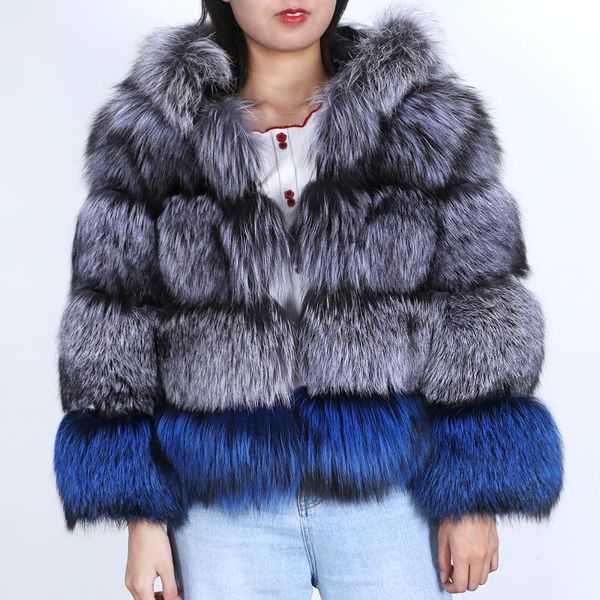 women's fur & faux oftbuy 2021 luxury fashion real coat winter jacket women natural silver hood outerwear streetwear thick warm, Black
women's fur & faux oftbuy 2021 luxury fashion real coat winter jacket women natural silver hood outerwear streetwear thick warm, Black