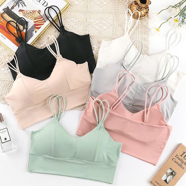 bustiers & corsets women cotton underwear tube ice silk bra fashion sports comfort tank up solid color female sling lingerie, Black;white
bustiers & corsets women cotton underwear tube ice silk bra fashion sports comfort tank up solid color female sling lingerie, Black;white