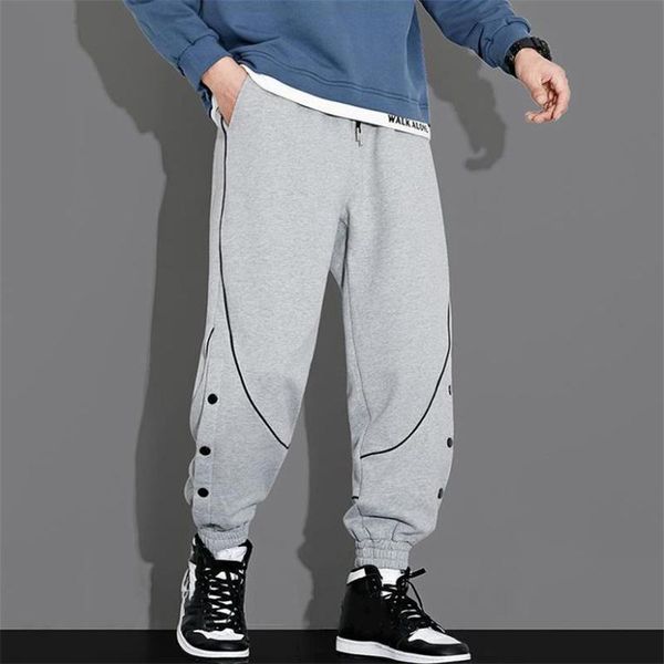 men's pants sport men autumn sweatpants loose sportswear gray jogger trousers male pocket track streetwear pantalones de hombre, Black
men's pants sport men autumn sweatpants loose sportswear gray jogger trousers male pocket track streetwear pantalones de hombre, Black