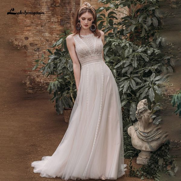 new beach 2021 robe mariee backless tulle boho lace bodice a line wedding gown vestido de novia cu6x, White
new beach 2021 robe mariee backless tulle boho lace bodice a line wedding gown vestido de novia cu6x, White