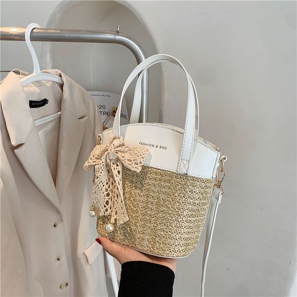 daily bag 2021 summer new fashion straw bag womens bag portable one-shoulder knitted straw lace bow crossbody
daily bag 2021 summer new fashion straw bag womens bag portable one-shoulder knitted straw lace bow crossbody