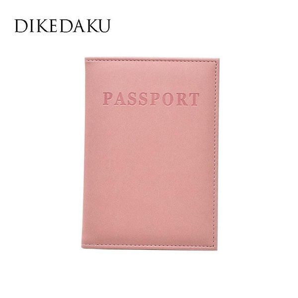 card holders dikedaku solid soft pu leather women passport cover pink elegant uk russia holder girl travel wallet pasaporte, Brown;gray
card holders dikedaku solid soft pu leather women passport cover pink elegant uk russia holder girl travel wallet pasaporte, Brown;gray