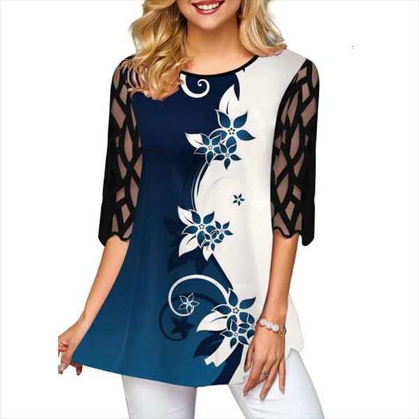 floral print button front women shirts lace patchwork o neck half sleeve elegant office plus size 5xl, White
floral print button front women shirts lace patchwork o neck half sleeve elegant office plus size 5xl, White