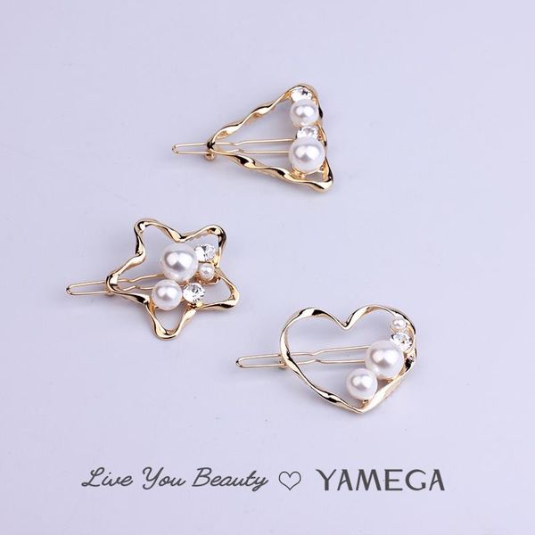 hair clips & barrettes pearl hairpins accessories jewelry wedding star heart geometric triangle gold headpiece pins for women girls, Golden;silver
hair clips & barrettes pearl hairpins accessories jewelry wedding star heart geometric triangle gold headpiece pins for women girls, Golden;silver