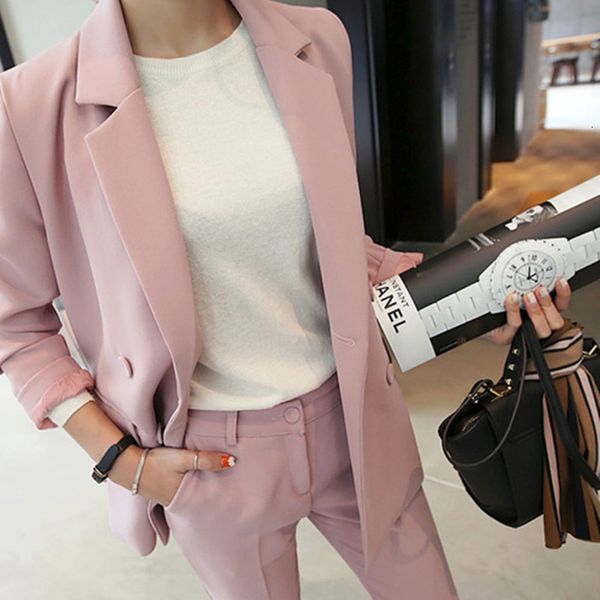 2021 new winter spring elegant office lady business female two piece sets femme long sleeve jacket and trouser suits lh84, Gray
2021 new winter spring elegant office lady business female two piece sets femme long sleeve jacket and trouser suits lh84, Gray