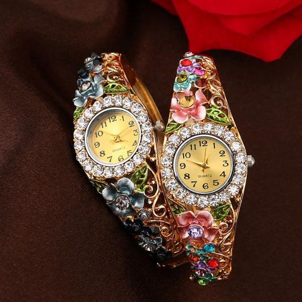wristwatches womens watch women quartz luxury crystal flower bracelet watches brand designer diamond 2021, Slivery;brown
wristwatches womens watch women quartz luxury crystal flower bracelet watches brand designer diamond 2021, Slivery;brown