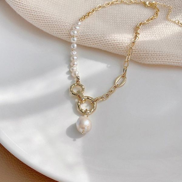 pendant necklaces retro pearl necklace for women titanium steel female clavicle chain delicate jewelry, Silver
pendant necklaces retro pearl necklace for women titanium steel female clavicle chain delicate jewelry, Silver