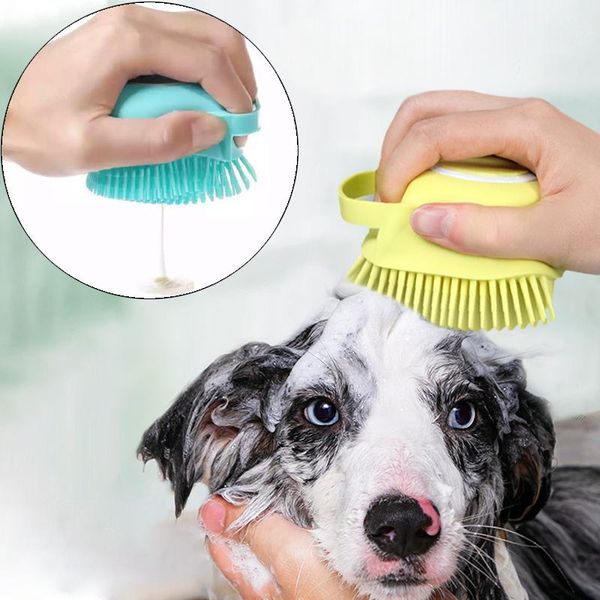 dog grooming est soft silicone pet bath brush non-slip fall puppy big accessories for small large dogs massage toiletries
dog grooming est soft silicone pet bath brush non-slip fall puppy big accessories for small large dogs massage toiletries