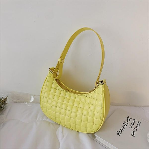 export solid crescent color bag car stitching new underarm 2021 small checkered shoulder foreign trade texture ookfs
export solid crescent color bag car stitching new underarm 2021 small checkered shoulder foreign trade texture ookfs
