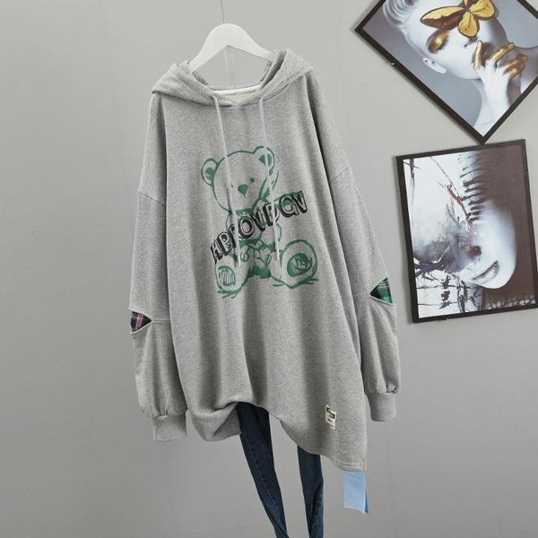 women's hoodies & sweatshirts 2021 lady korean large big plus size fat women clothes long sleeve loose bear hoodie aesthetic for teen g, Black
women's hoodies & sweatshirts 2021 lady korean large big plus size fat women clothes long sleeve loose bear hoodie aesthetic for teen g, Black