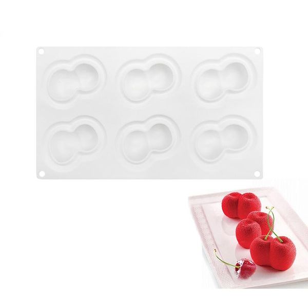 cake tools 1pcs silicone mold 6 cavity cherry shaped baking tray for kitchen pastry mousse dessert muffin moulds decorating
cake tools 1pcs silicone mold 6 cavity cherry shaped baking tray for kitchen pastry mousse dessert muffin moulds decorating