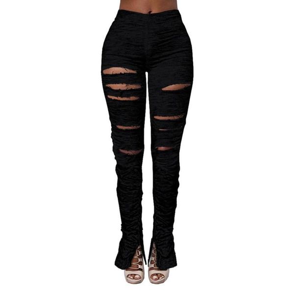 women's pants & capris women high waist stacked sweatpants ripped holes fitness ruched trousers, Black;white
women's pants & capris women high waist stacked sweatpants ripped holes fitness ruched trousers, Black;white