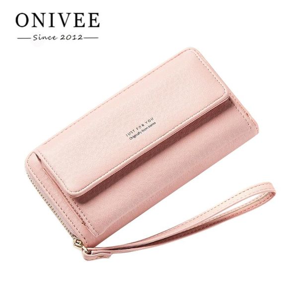 wallets onivee large capacity ladies purse phone pocket card holder female fashion long wallet wristband clutch for women bag #902-3, Red;black 
wallets onivee large capacity ladies purse phone pocket card holder female fashion long wallet wristband clutch for women bag #902-3, Red;black