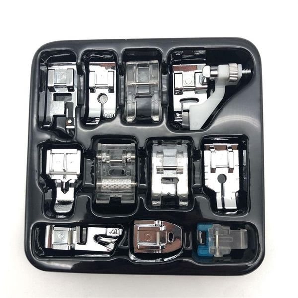 11pcs multifunction sewing machine presser foot spare parts accessories presser foot set for sewing machine brother singer, Black
11pcs multifunction sewing machine presser foot spare parts accessories presser foot set for sewing machine brother singer, Black