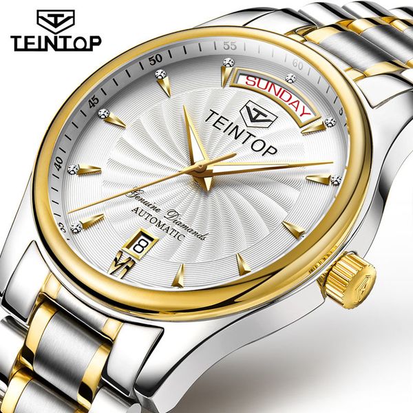 gentlemen watches fire luxury teinbusiness sapphire waterproof stainless steel tape automatic mechanical, Slivery;brown
gentlemen watches fire luxury teinbusiness sapphire waterproof stainless steel tape automatic mechanical, Slivery;brown
