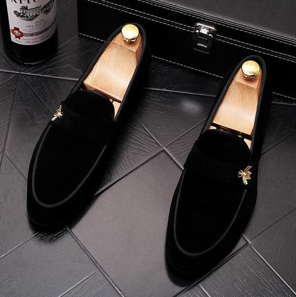 dress shoes 2021 pointed feet small men's scrub sets foot lok fu embroidered peas fashion casual lazy, Black
dress shoes 2021 pointed feet small men's scrub sets foot lok fu embroidered peas fashion casual lazy, Black