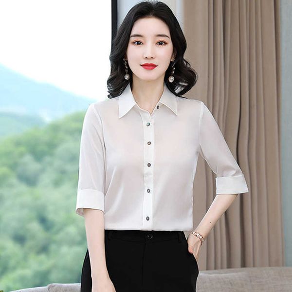 korean fashion satin button up shirt women long sleeve turn-down collar plus size xxxl ladies 210531, White
korean fashion satin button up shirt women long sleeve turn-down collar plus size xxxl ladies 210531, White