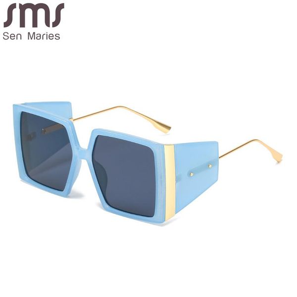 sunglasses vintage square women 2021 luxury frames retro clear sun glasses for men one piece oversized black shade gafas, White;black
sunglasses vintage square women 2021 luxury frames retro clear sun glasses for men one piece oversized black shade gafas, White;black