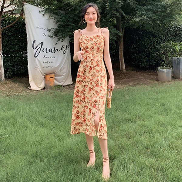 summer holiday dress flower split strap skirt holiday beach, Black;gray
summer holiday dress flower split strap skirt holiday beach, Black;gray