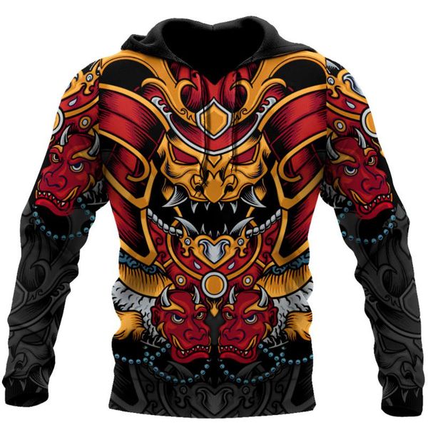 men's hoodies & sweatshirts fashion vintage hoodie beautiful samurai armor 3d printed fall zipper pullover casual harajuku streetwear, Black
men's hoodies & sweatshirts fashion vintage hoodie beautiful samurai armor 3d printed fall zipper pullover casual harajuku streetwear, Black