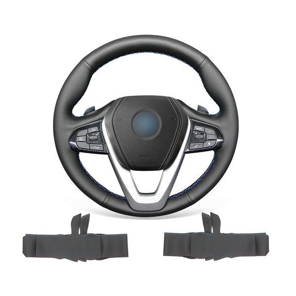 diy custom black genuine leather steering wheel cover for bmw 2 series f44 2020-2021
diy custom black genuine leather steering wheel cover for bmw 2 series f44 2020-2021