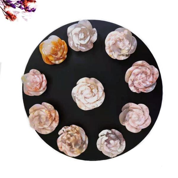 decorative objects & figurines wholesale natural hand crafts crystal flower home decoration cherry blossom agate rose gem for healing smy
decorative objects & figurines wholesale natural hand crafts crystal flower home decoration cherry blossom agate rose gem for healing smy