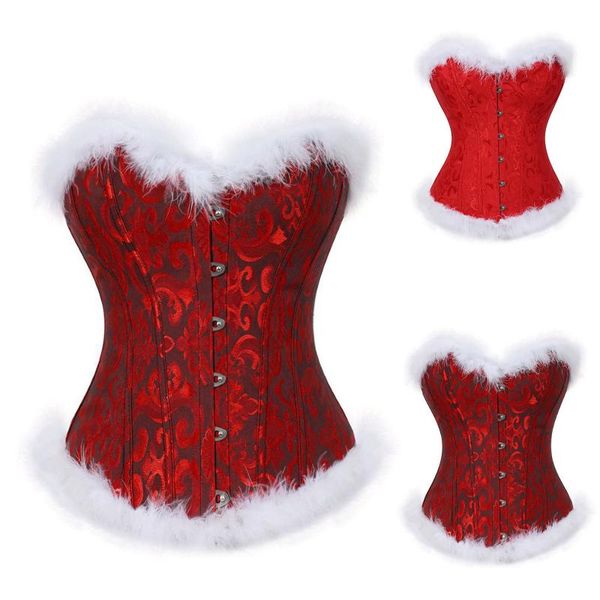 waist support shapewear women jacquard lace up boned overbust corset carnival brocade breathes costumes bustier corselet vintage gorset, Black;gray
waist support shapewear women jacquard lace up boned overbust corset carnival brocade breathes costumes bustier corselet vintage gorset, Black;gray