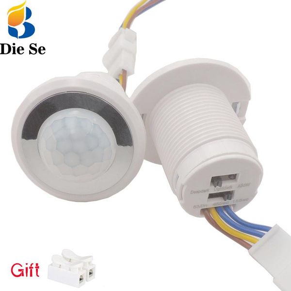 smart home control mini motion sensor switch 110v 220v pir infrared detector ir adjustable time delay auto on off
smart home control mini motion sensor switch 110v 220v pir infrared detector ir adjustable time delay auto on off