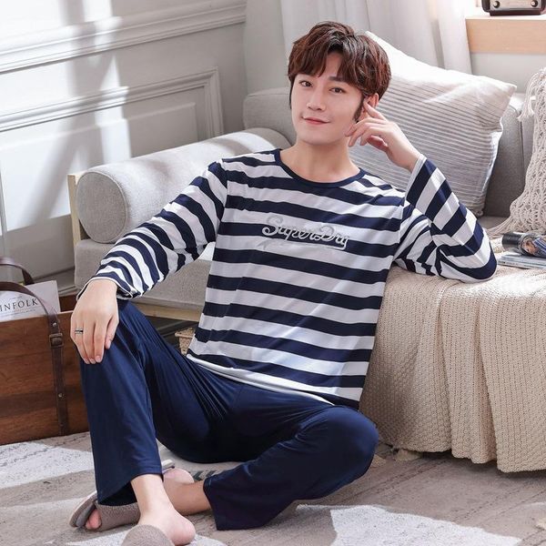 stripe pajamas men long sleeve pijama set for male plus size sleep clothing casual nightie sleepwear man pyjamas suit autumn, Black;brown
stripe pajamas men long sleeve pijama set for male plus size sleep clothing casual nightie sleepwear man pyjamas suit autumn, Black;brown