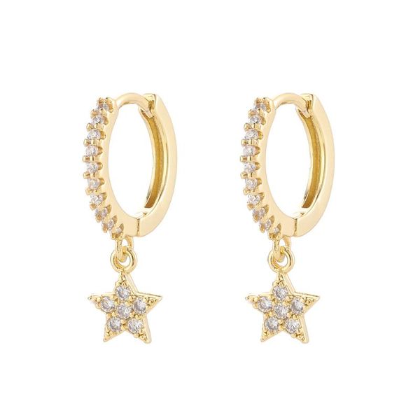 hoop & huggie qwc trendy silver plated cubic zircon star earrings for women girls party engagement girl gifts elegant classic ear jewelry, Golden;silver
hoop & huggie qwc trendy silver plated cubic zircon star earrings for women girls party engagement girl gifts elegant classic ear jewelry, Golden;silver