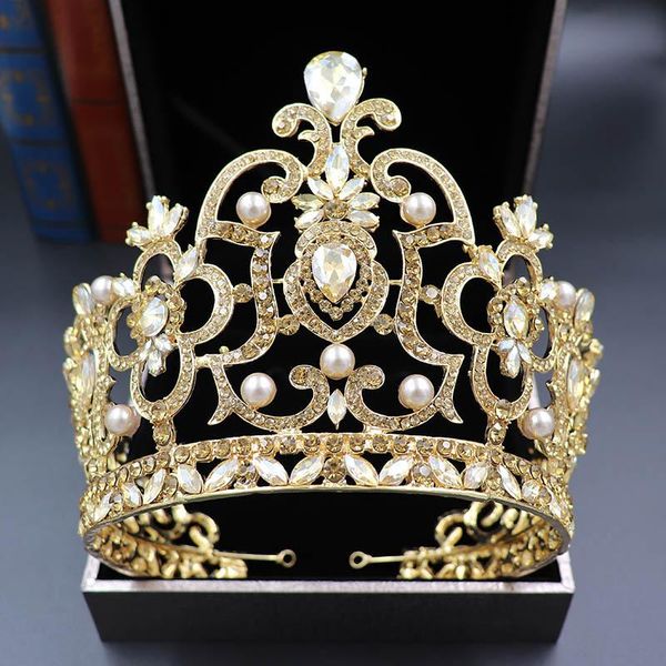 hair clips & barrettes pearl rhinestone bridal tiaras queen big crowns women crystal baroque bride jewelry pageant diadem wedding accessorie, Golden;silver
hair clips & barrettes pearl rhinestone bridal tiaras queen big crowns women crystal baroque bride jewelry pageant diadem wedding accessorie, Golden;silver
